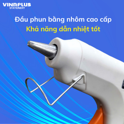 Máy Bắn Keo Nến, Súng Bắn Keo Nến Silicon Loại To Công Suất 100W Nóng Chảy, Tiện Dụng Chính Hãng Vinaplus