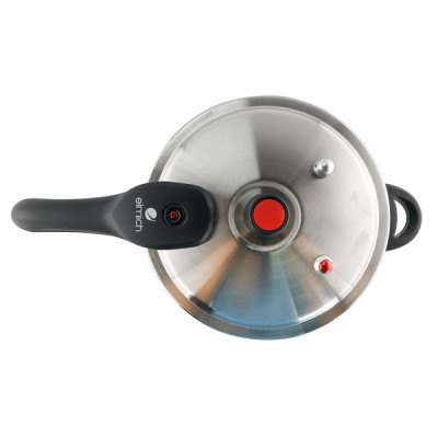Nồi áp suất Elmich EL3369 inox 304 cao cấp, lòng nồi 20cm, dung tích 4 Lít, sử dụng được trên tất cả các loại bếp - Hàng chính hãng