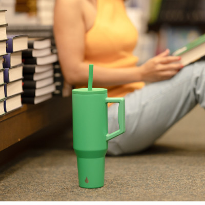 [Elemental chính hãng - Thương hiệu Mỹ] Ly giữ nhiệt Commuter Elemental 1180ml thép không gỉ có tay cầm combo ống hút trân châu