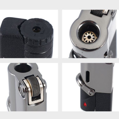 Vỏ Hột Quẹt Bật Lửa Khò 1 Tia Aomai AM7108 Nhỏ Gọn Tiện Lợi Đẹp Độc Lạ - Dùng Gas Cao Cấp