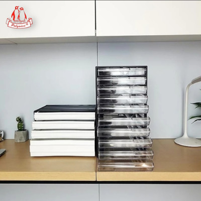 KỆ TỦ NHỰA ĐỰNG TÀI LIỆU, HỒ SƠ SONG LONG 4 TẦNG VÀ 5 TẦNG – GIẢI PHÁP LƯU TRỮ HIỆU QUẢ CHO VĂN PHÒNG