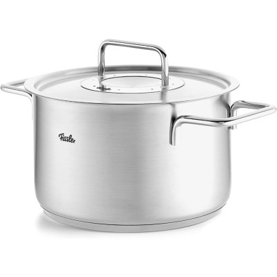 Bộ nồi Fissler Pure Collection 4 nồi 1 quánh nắp kính Hàng chính hãng