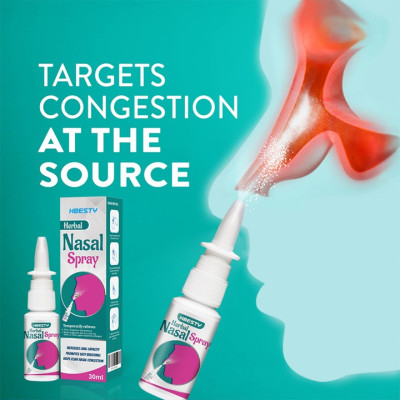 Dứt điểm viêm xoang, viêm mũi dị ứng, viêm mũi mãn tính, thông hốc xoang với chai xịt mũi Nasal Spray xuất xứ Nhật Bản loại 30 ml – Mã số 1215