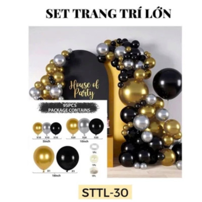 Set bóng bay Party Home trang trí sinh nhật đám cưới