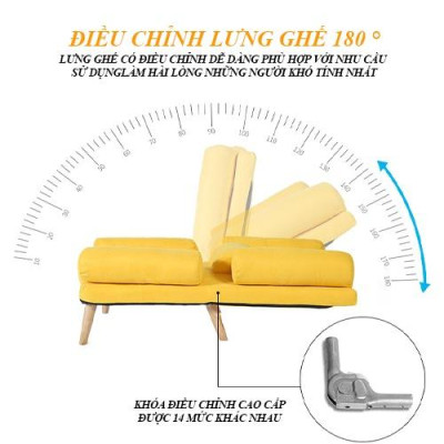 {HOT HOT}GHẾ THƯ GIÃN, GHẾ SOFA BỌC TAY PHONG CÁCH HÀN QUỐC MỚI TẶNG KÈM ĐÔN NHIỀU MÀU SẮC