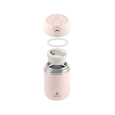 Bình đựng thức ăn giữ nhiệt Inox 316 Elmich EL-8019 dung tích 600ml