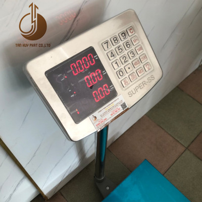 Cân Điện Tử Tính Tiền JPS - Mặt Bàn Cân 400x500MM - Đầu Chống Nước