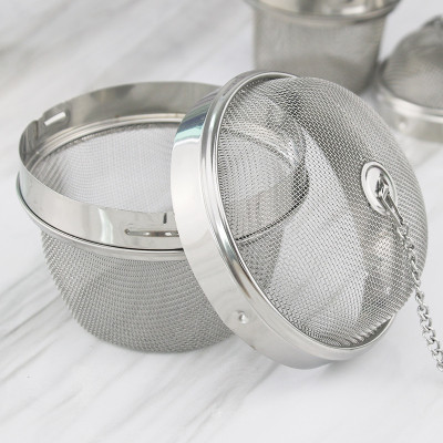 Hàng Cao Cấp Dụng cụ lọc trà ,gia vị, thảo quả inox 304 KT 11x9,5cm