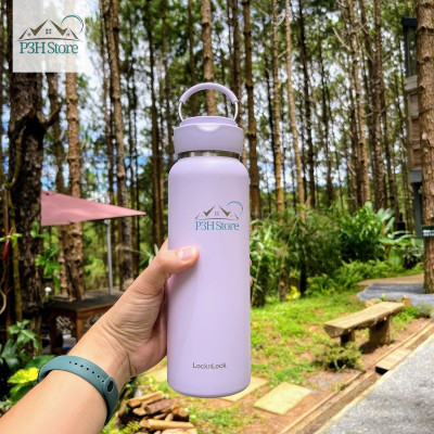 Bình giữ nhiệt LocknLock Sling Ring có quai xách dung tích 650ml LHC4321 và 800ml LHC4322