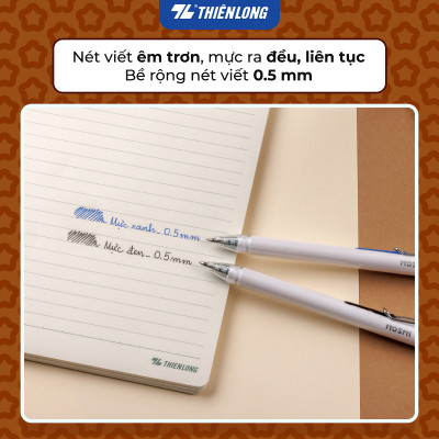 Bút gel Hoshi Thiên Long GEL-049/HS - Công nghệ Nhật Bản