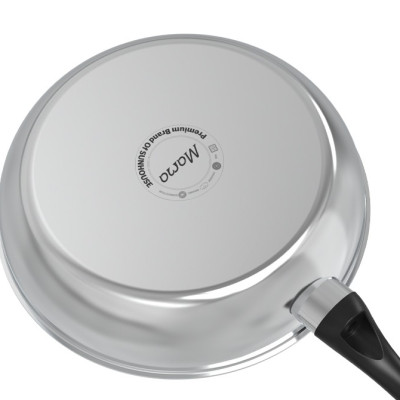 Chảo inox nguyên khối Sunhouse DE24M - Hàng Chính Hãng