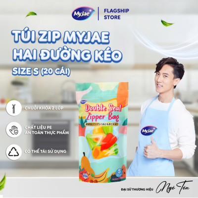 Túi Zip Đựng Thực Phẩm MyJae size S (20 cái)