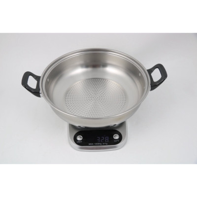 Nồi Lẩu Nồi Nấu Lẩu Nắp Kính 28cm Đáy Sần Chống Cháy Bằng Inox Dùng Cho Bếp Từ, Hồng Ngoại Loại 1 Đáy Nhanh Sôi