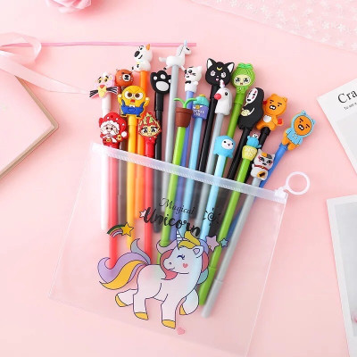 Set  túi 20 cây bút bi thú cho bé ,nhiều màu sắc ,ngộ nghĩnh xinh xắn đáng yêu cho bé lựa chọn 