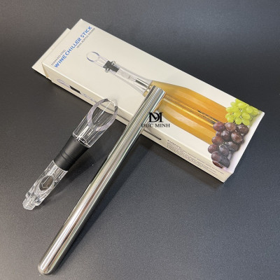 Dụng cụ làm lạnh kèm vòi rót rượu vang SUNWAY