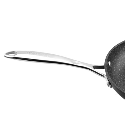Chảo vân đá tự nhiên Chống Dính, Đáy Full Từ, Có Vung Kính EL-3802, EL-3803, EL-3804 (Elmich Opal) 