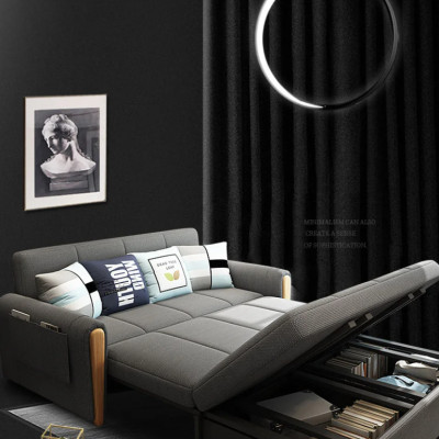 Sofa giường đa năng hộc kéo HGK-11 ngăn chứa đồ tiện dụng Juno Sofa KT 1m8