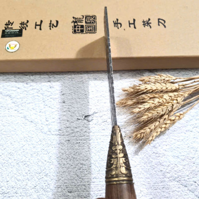 DAO BẾP - DAO THÁI HOA VĂN CAO CẤP MÃ A2 DT151 NT topcomshop vn