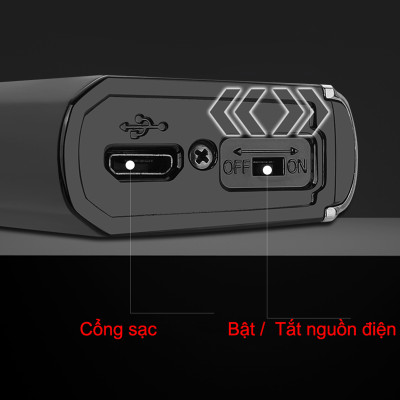 Vỏ Hột Quẹt Bật Lửa Sạc Điện Cổng USB Honest BCZ-773 Cảm Ứng Vân Tay 2 Tia Plasma Đan Chéo - Nhiều Màu