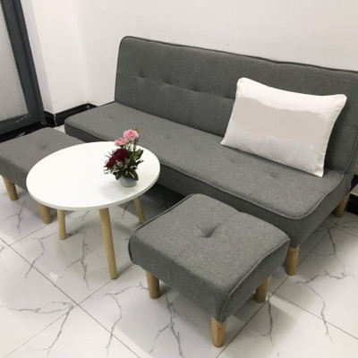 Bộ sofa bed 1m7x90 sofa giường phòng khách sivali4 sopha salon