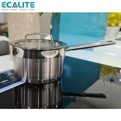 Bộ nồi inox cao cấp Ecalite ERW-SA4080 - 8 món - Hàng Chính Hãng