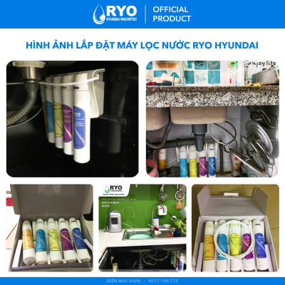 Lõi Lọc Nước RYO Hyundai RP902 Đầu Dạng Xoắn/Vặn - Nhập Khẩu Hàn Quốc, Hàng Chính Hãng - Sediment PCB Pre-carbon Post-carbon FTO UF Membrane...