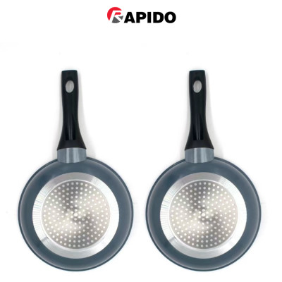 Chảo từ Rapido Whitford RP-RDB chính hãng cao cấp, men chống dính Whitford của Mỹ, 5 size 20, 22, 24, 26, 28cm - Hàng chính hãng