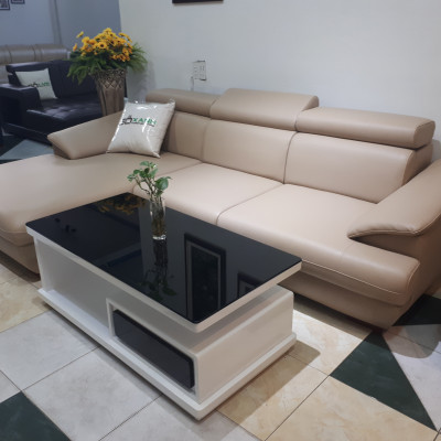 Bộ Sofa Cao Cấp Mini Chung Cư - Ghế salon Đẹp Sang Trọng - Góc L Phải