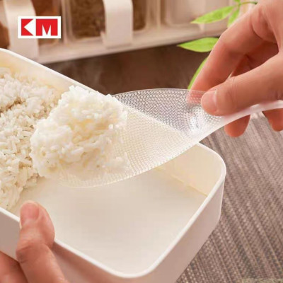Muỗng Thìa xúc cơm chống dính nhà bếp Nhật Bản, xẻng xúc cơm, nồi cơm điện chịu nhiệt độ cao, thìa xúc cơm, lưới nhựa TPX, thìa xúc cơm màu trong suốt