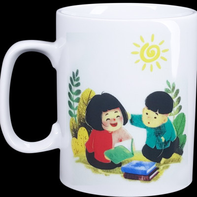 Ca cao 3 in thiếu nhi Long Phương họa tiết vẽ tay ngộ nghĩnh