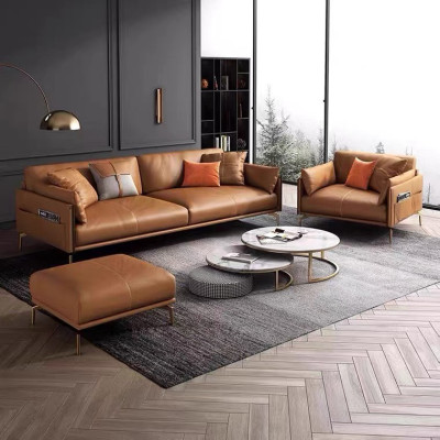 Ghế sofa băng bọc da Adora GK03 - Kích thước 2m5