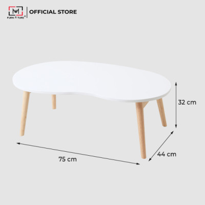 BÀN TRÀ/ SOFA HÌNH HẠT ĐẬU CHÂN GẤP HÀN QUỐC - D TBLE