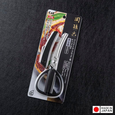 [CHÍNH HÃNG] Kéo nhà bếp đầu cong siêu sắc bén KAI Magoroku - Hàng nội địa Nhật Bản | Made in Japan