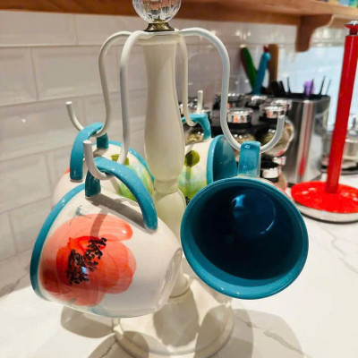 Set 4 cốc Pioneer woman về sẵn hoạ tiết Hàng chính hãng