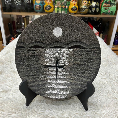 Dĩa sơn mài cao cấp Thanh Bình Lê cẩn trứng đẹp hoạ tiết đa dạng