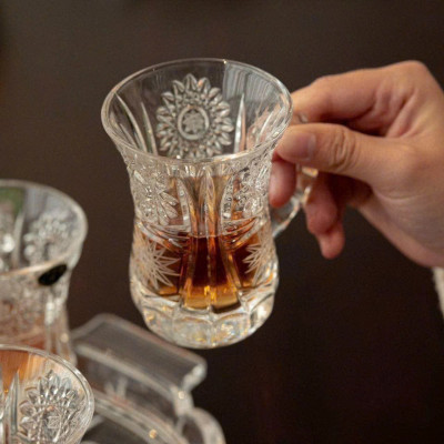 BỘ CỐC PHA LÊ TÁCH TRÀ 6 MÓN BOHEMIA 120ML Hàng chính hãng