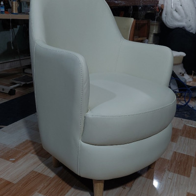 Ghế sofa đơn Juno sofa màu trắng 