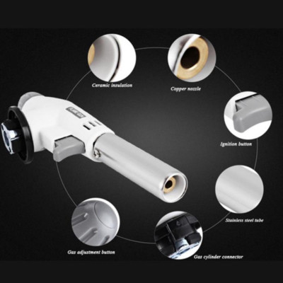 [Hàng Chính Hãng] Khò Ga Mini Flame Gun Japan 1300 Độ Bằng Đồng Nguyên Khối