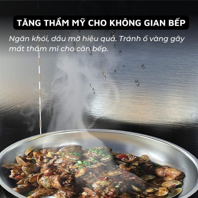 Tấm chắn dầu mỡ, nước bắn trong nhà bếp Dandihome inox 304 cao cấp