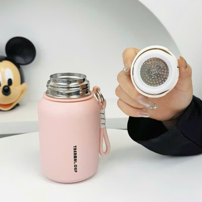 Bình Nước Giữ Nhiệt 450ML Mini Inox SUS 316 – Giữ Nhiệt Lâu, Dễ Dàng Mang Theo - HÀNG CHÍNH HÃNG MINIIN