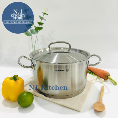 Nồi inox cao cấp Korkmaz Proline 6.2 lít - A1162 - Hàng Chính Hãng