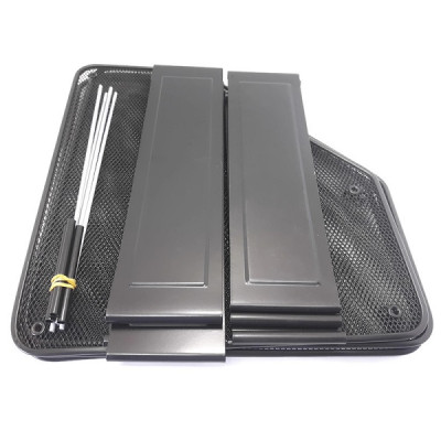 Khay kệ để tài liệu sách vở hồ sơ 3 ngăn kim loại