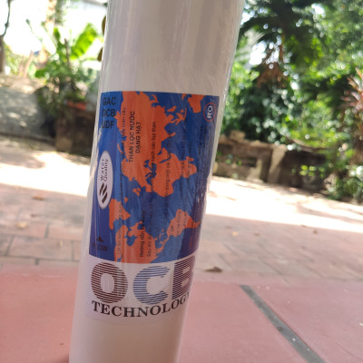 Lõi lọc cacbon, Lõi lọc thô số 2, lõi lọc nước dùng cho máy lọc nước R.O gia đình kangaroo aqua karofi