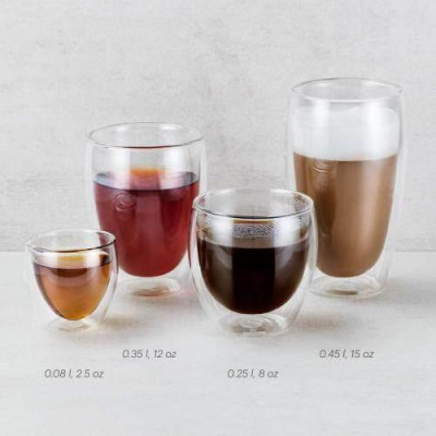 Bộ 2 cốc thủy tinh 2 lớp Bodum Pavina dung tích 250ml 4558-10