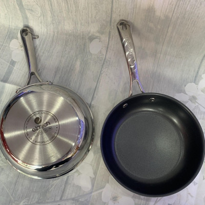 Chảo chống dính inox cao cấp 2 lớp đáy liền Tri-max size 20cm mã 3737[Elmich - 3737 size 20cm] 
