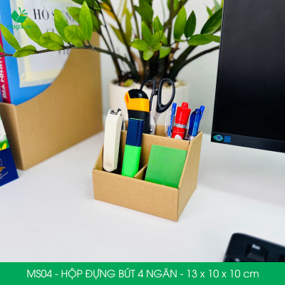 Đựng bút lắp ráp hình thú, đồ đựng bút hình thú bằng giấy carton siêu cứng
