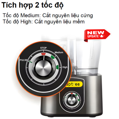 Máy thái rau củ quả đa năng chuyên nghiệp thương hiệu Mỹ cao cấp Septree ANS-A5 - Công suất 600W - Hàng Nhập Khẩu