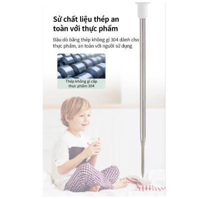 Nhiệt kế đo thực phẩm Deli - 8899