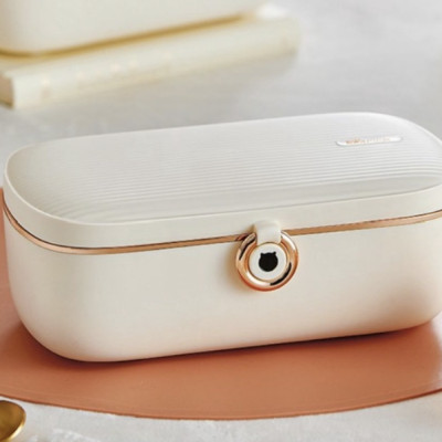 Hộp Cơm Điện Giữ Nhiệt, Tự Hâm Nóng Và Nấu Chín Đa Năng 2 Ngăn SB-HC09L Dung Tích 0.9 LÍT Công Suất 75W - Hàng Chính Hãng