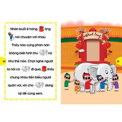 Bộ Sách Phát Triển Tư Duy Và Ngôn Ngữ Cho Bé - Truyện Đọc Bằng Hình Ảnh - Truyện Ngụ Ngôn Việt Nam đặc sắc tập 1